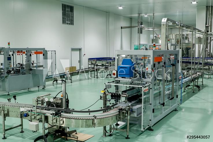 Industrial food production line